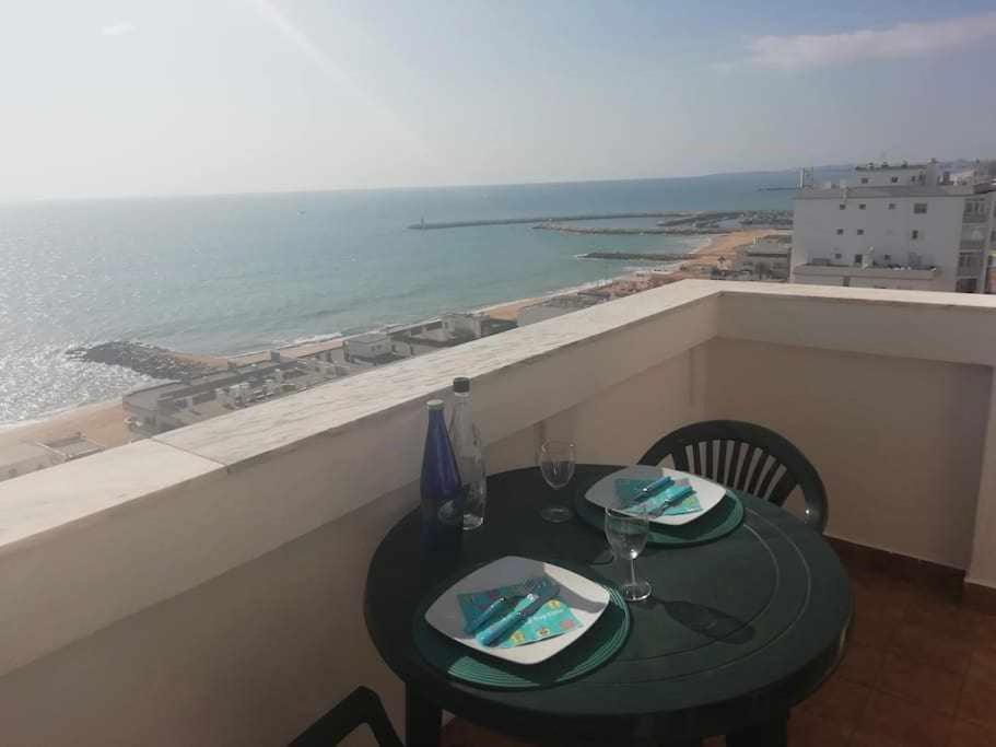 Ocean Quarteira Vista Mar E Central Exterior foto